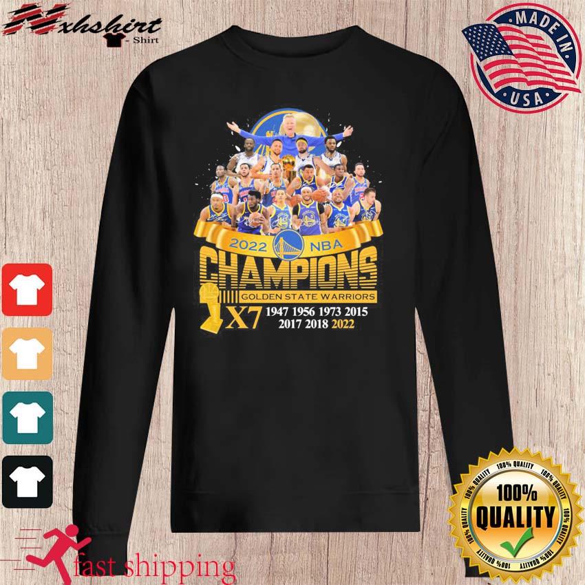 Golden State Warriors 2022 NBA Champs Shirt - High-Quality Printed