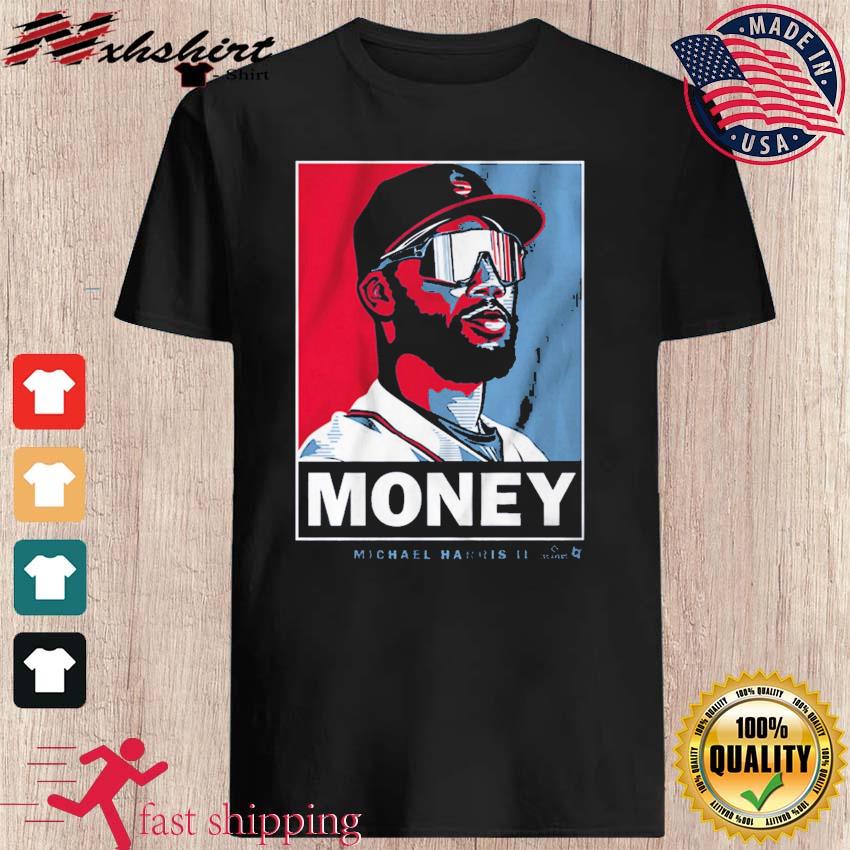 Michael Harris II: Money Mike Shirt + Hoodie, ATL - MLBPA - BreakingT