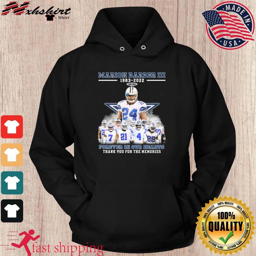 Official Marion barber iiI 19832022 Football T-shirt, hoodie, sweater, long  sleeve and tank top