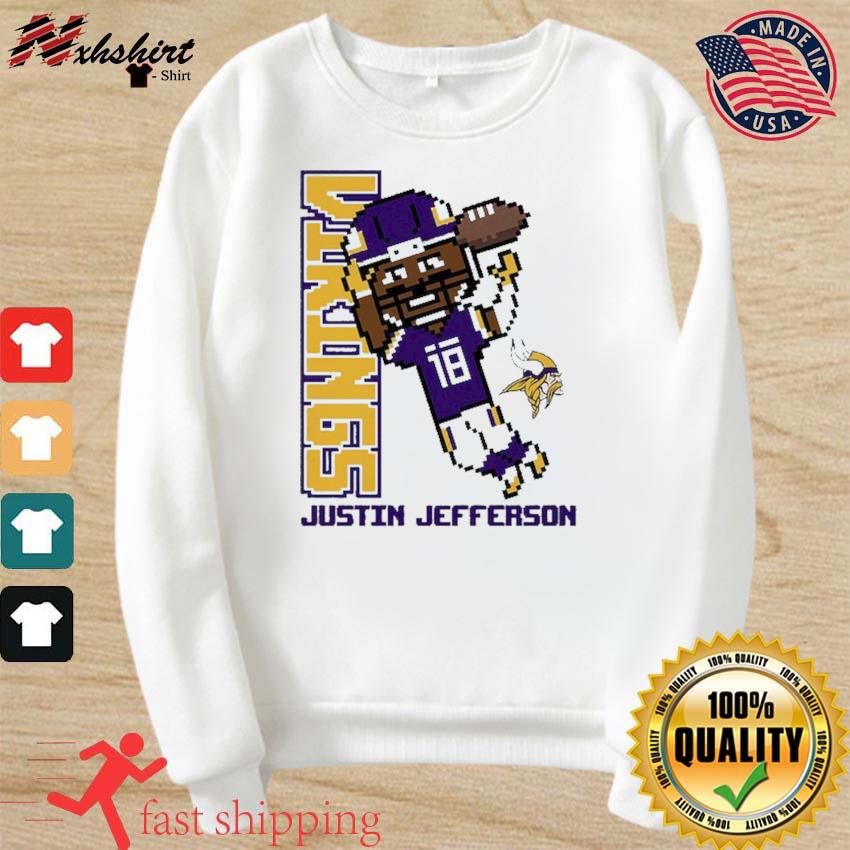 Justin jefferson Minnesota vikings shirt, hoodie, sweater, long sleeve and  tank top