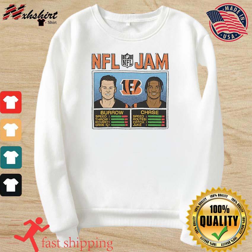 Jamarr chases joe burrow shirt, hoodie, sweater, long sleeve and tank top