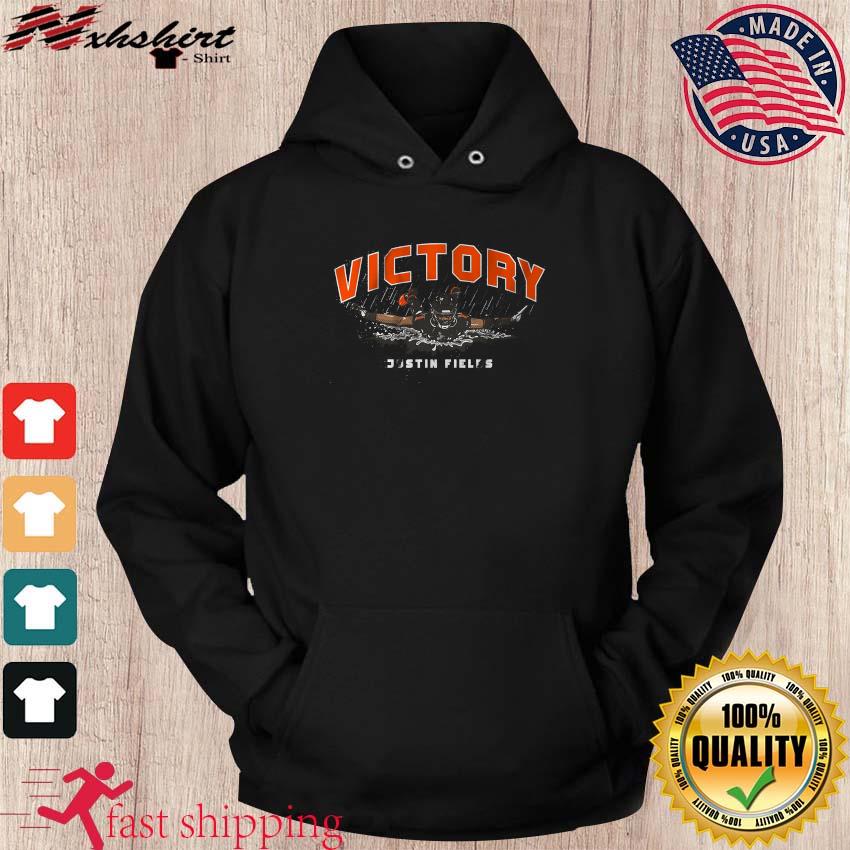 Justin Fields victory slide Chicago Bears shirt, hoodie, sweater, long  sleeve and tank top