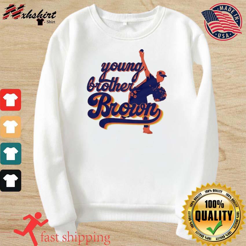 Houston Astros Hunter Brown Young Brother Brown Shirt, hoodie