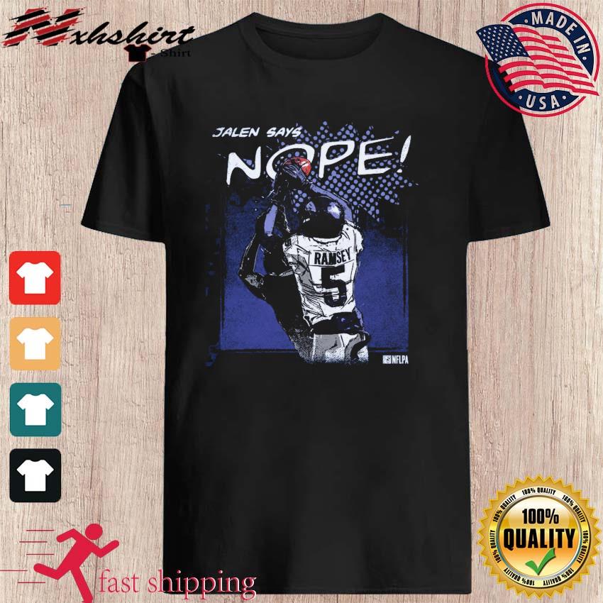 Jalen Ramsey Los Angeles Rams Nope shirt - Limotees