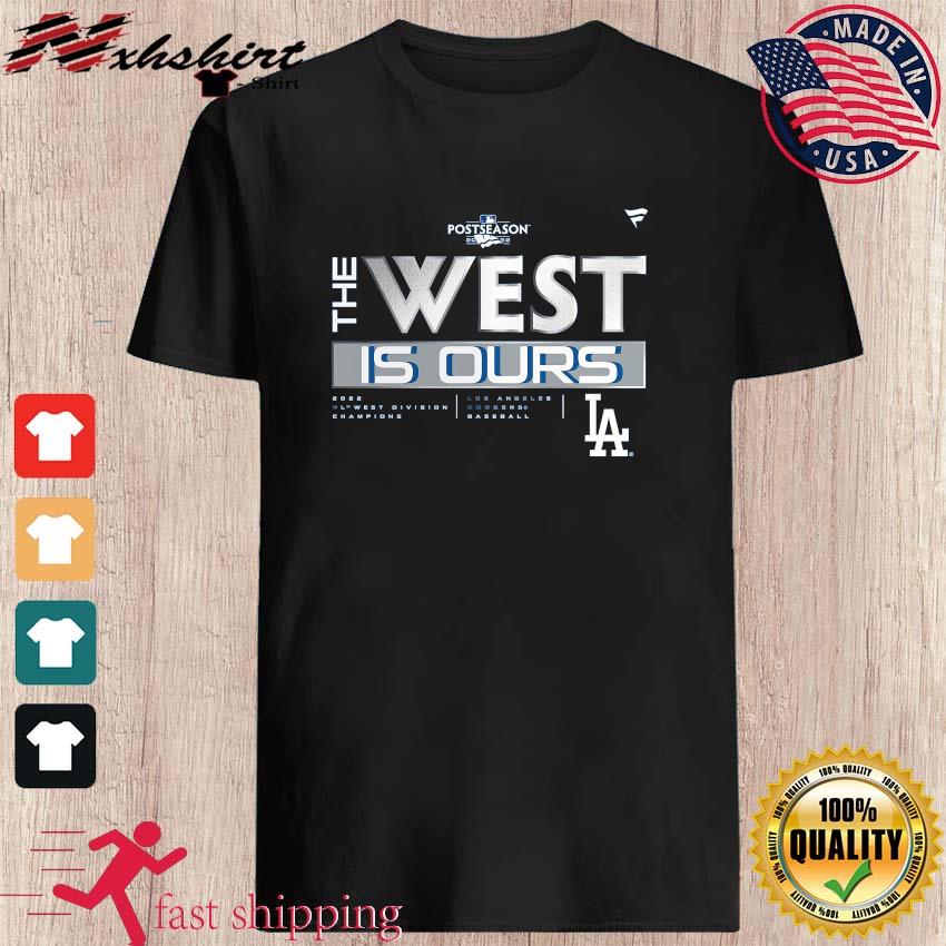 Los angeles dodgers postseason 2022 the west is ours champions