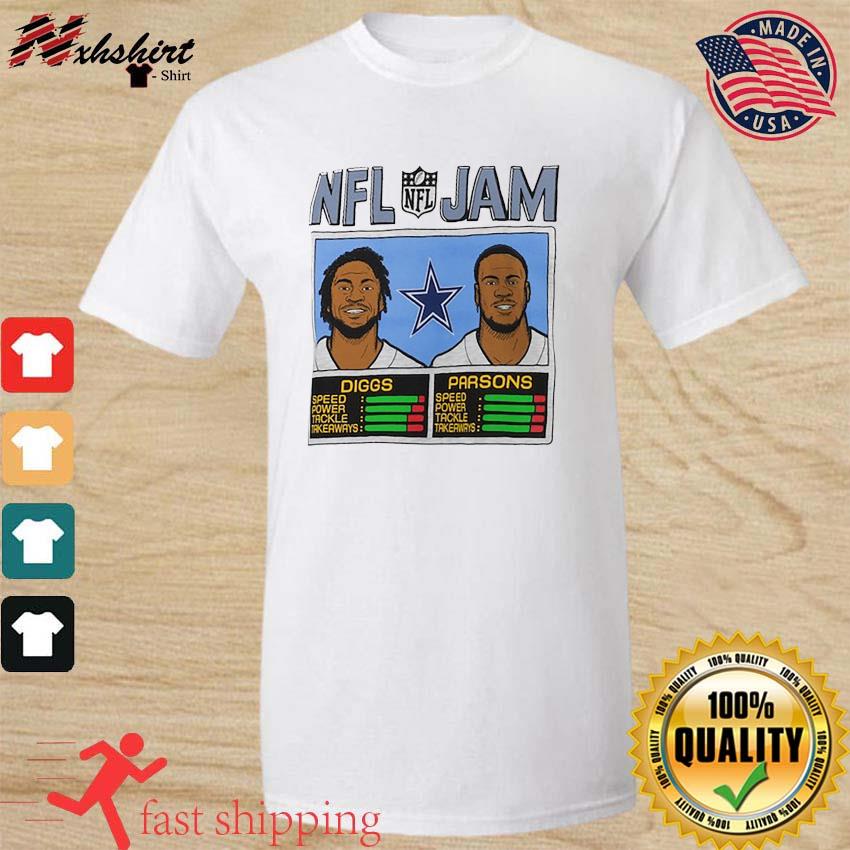 Nfl Jam Dallas Cowboys Micah Parsons And Trevon Diggs Shirt Long Sleeve,  Ladies Tee