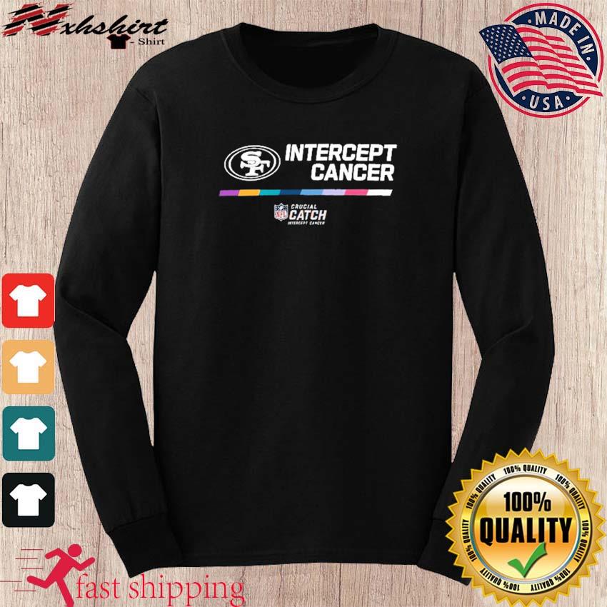 49ers intercept cancer hoodie