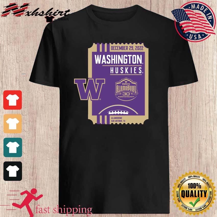 Washington Huskies 2022 Valero Alamo Bowl Bound shirt