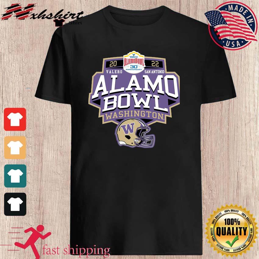 Washington Huskies Valero Alamo Bowl 2022 San Antonio Texas shirt