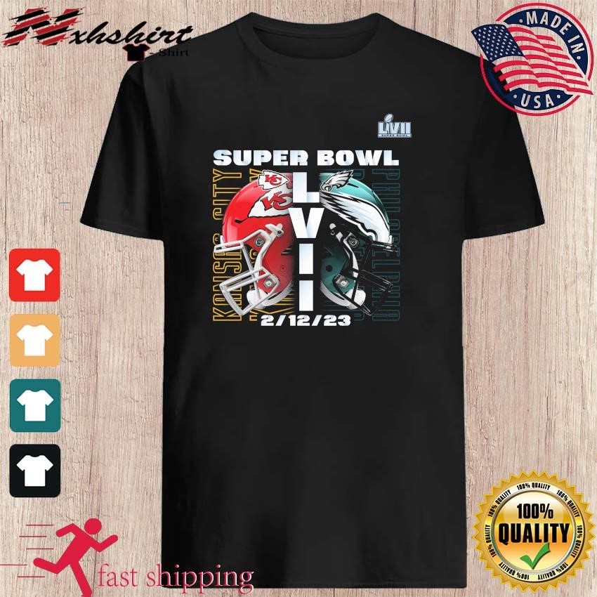 Super Bowl 2023 LVII Shirt, Kansas City Chiefs Vs Philadelphia