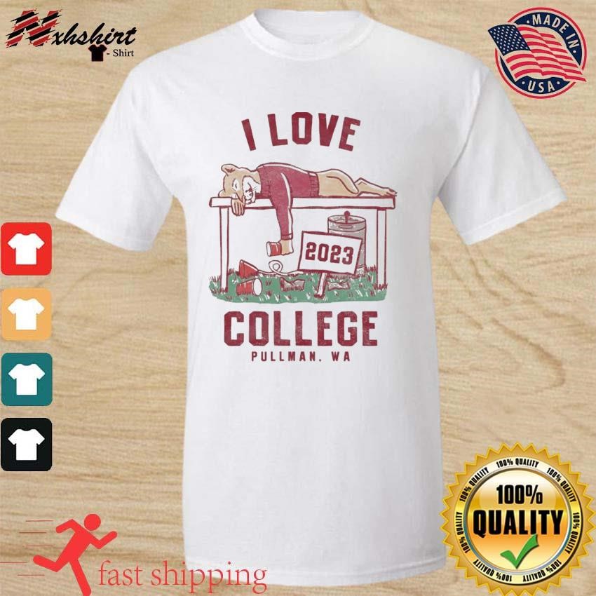 I Love College Wisconsin 2023 Shirt
