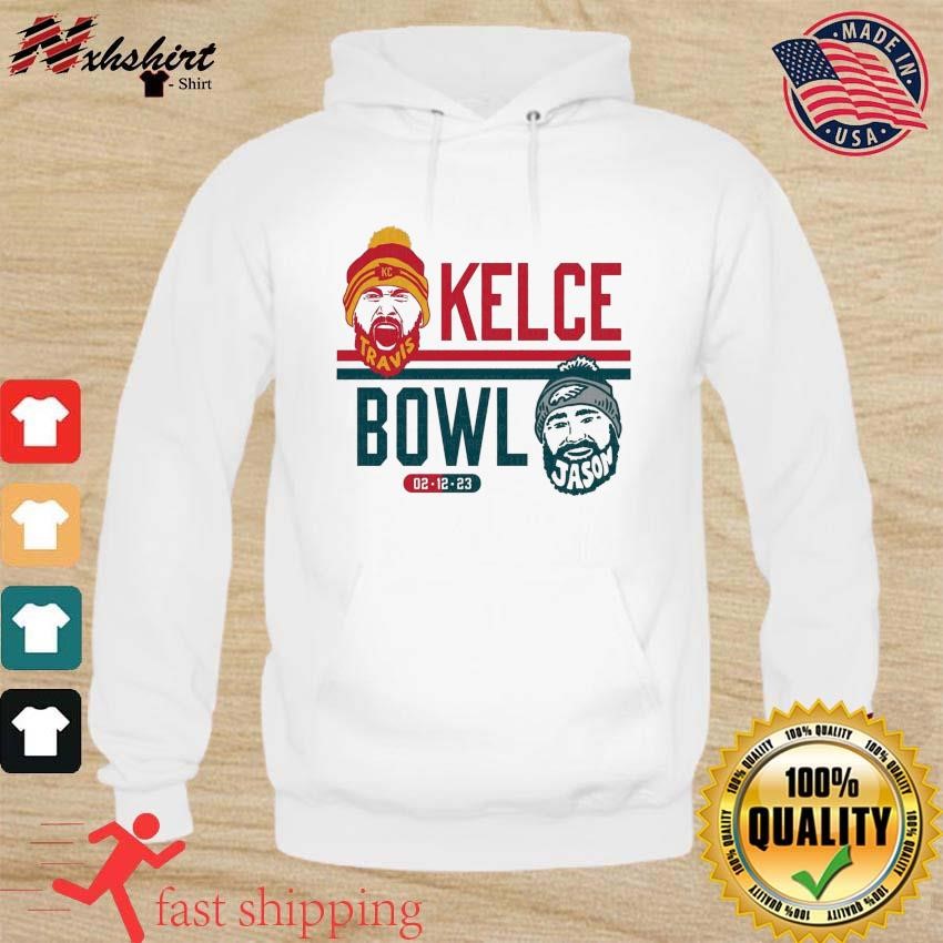 Kelce Bowl 2023 Travis vs Jason Shirt hoodie.jpg