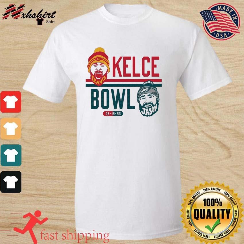 Kelce Bowl 2023 Travis vs Jason Shirt