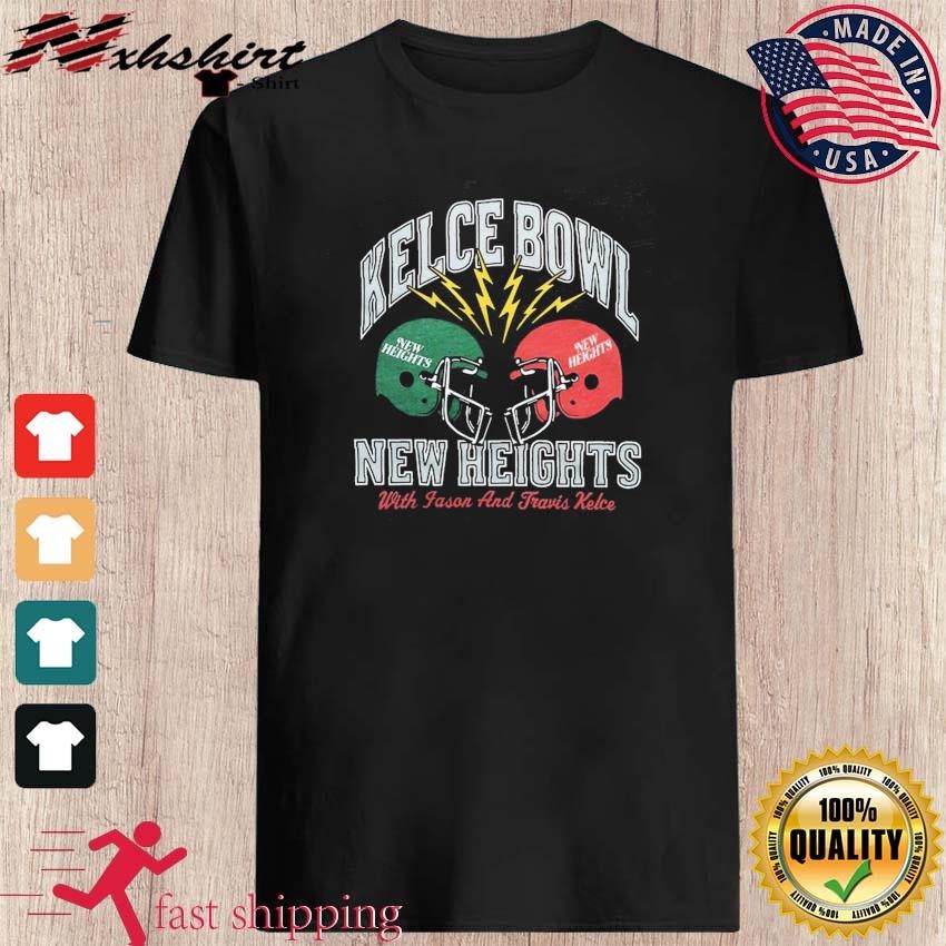 Kelce Bowl new heights with Jason and Travis Kelce shirt - Peanutstee