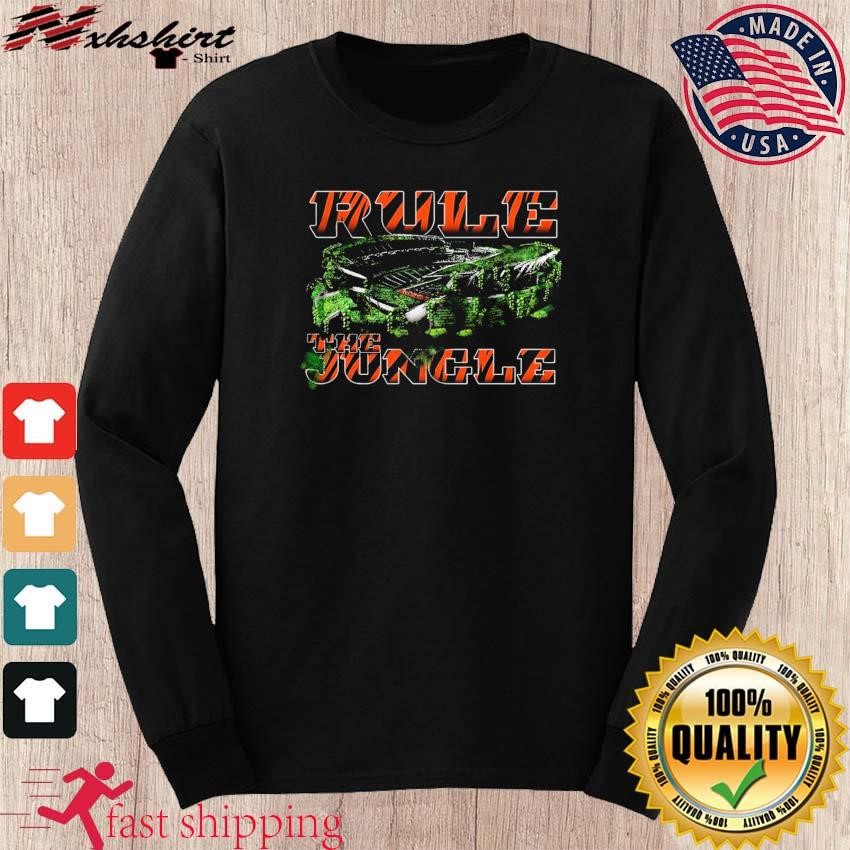 Official CincinnatI bengals rule the jungle T-shirt, hoodie, tank top,  sweater and long sleeve t-shirt