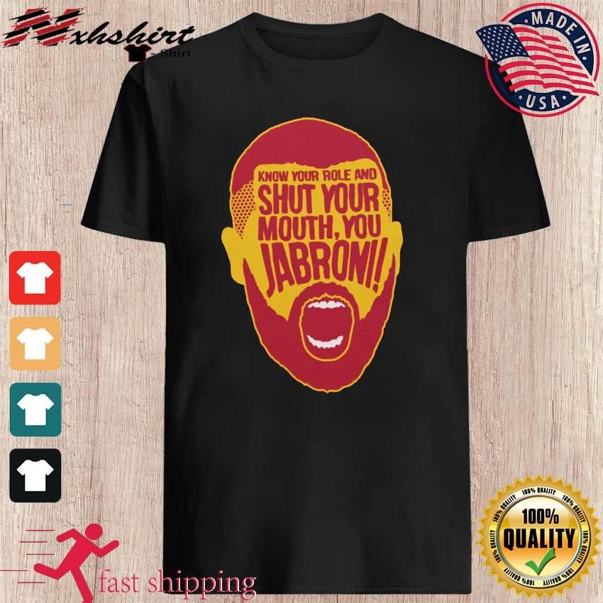 Travis Kelce Know Your Role, Jabroni T-Shirt