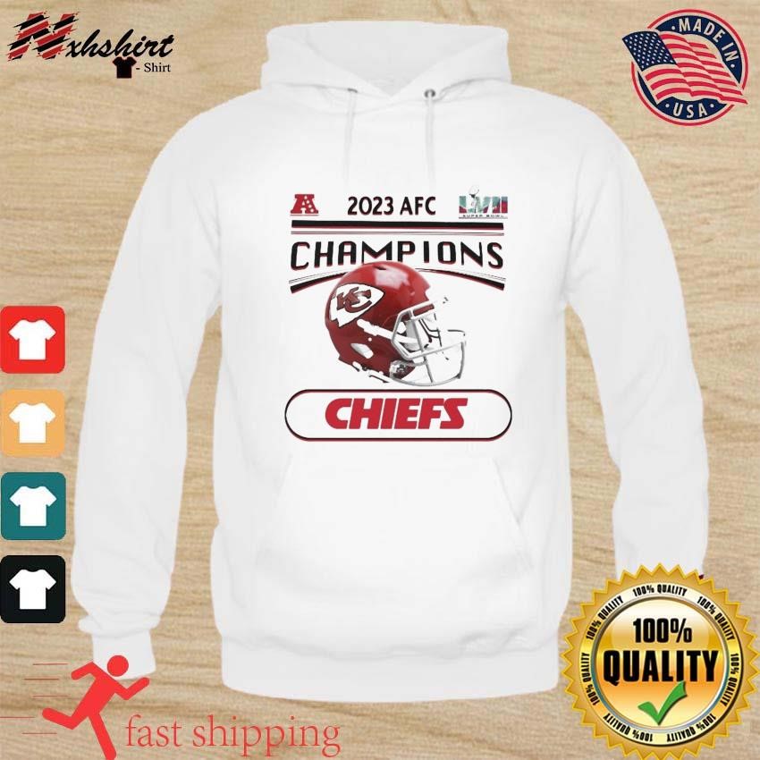 Kansas City Chiefs 2023 AFC Conference Champions Helmet Shirt hoodie.jpg