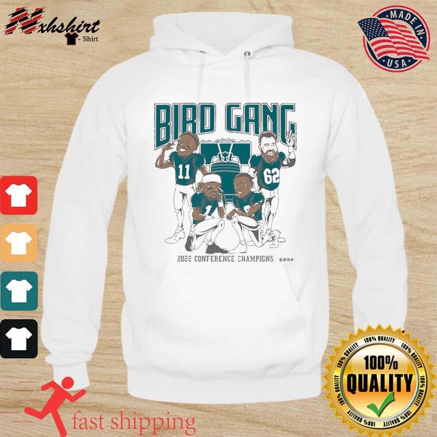 Philadelphia Eagles 2022 Conference Champions Caricatures Shirt hoodie.jpg