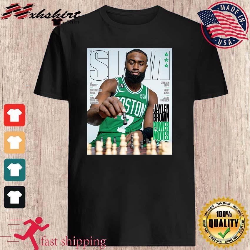 SLAM Boston Celtics Jaylen Brown Power Moves Shirt