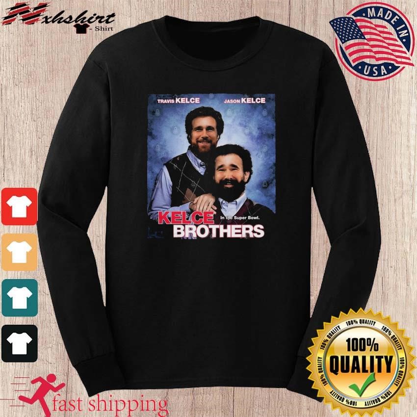 Jason Kelce & Travis Kelce Bros T-shirt, hoodie, sweater, long sleeve and  tank top