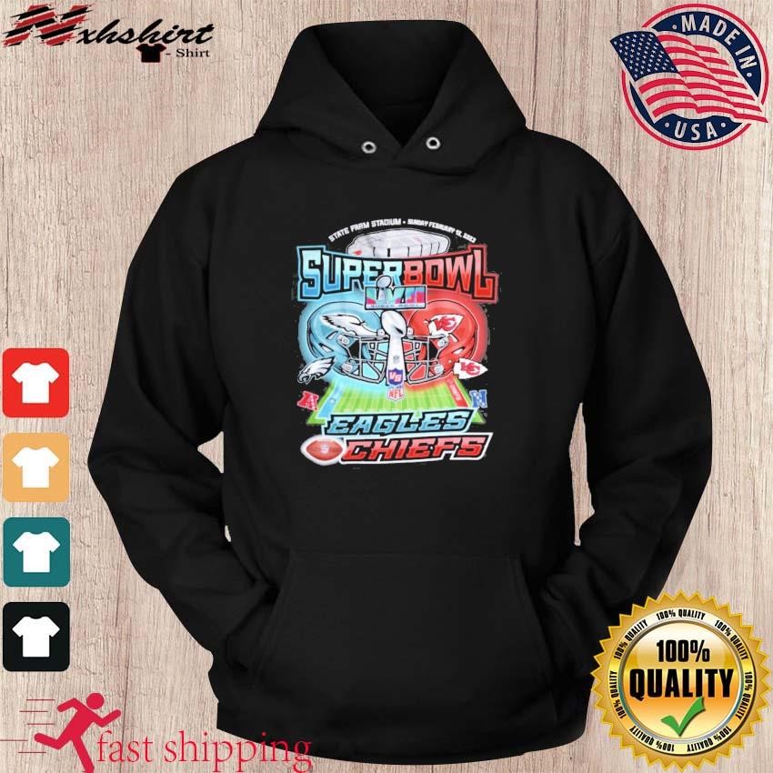 Super Bowl 2023 LVII Philadelphia Eagles VS Kansas City Chiefs State Farm Stadium shirt hoodie.jpg
