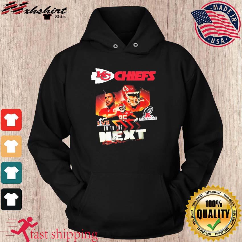 Kansas City Chiefs 2023 AFC Conference Champions On To The Next Superbowl LVII Shirt hoodie