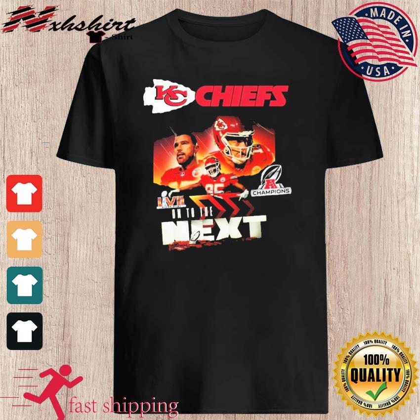 Kansas City Chiefs 2023 AFC Conference Champions On To The Next Superbowl LVII Shirt