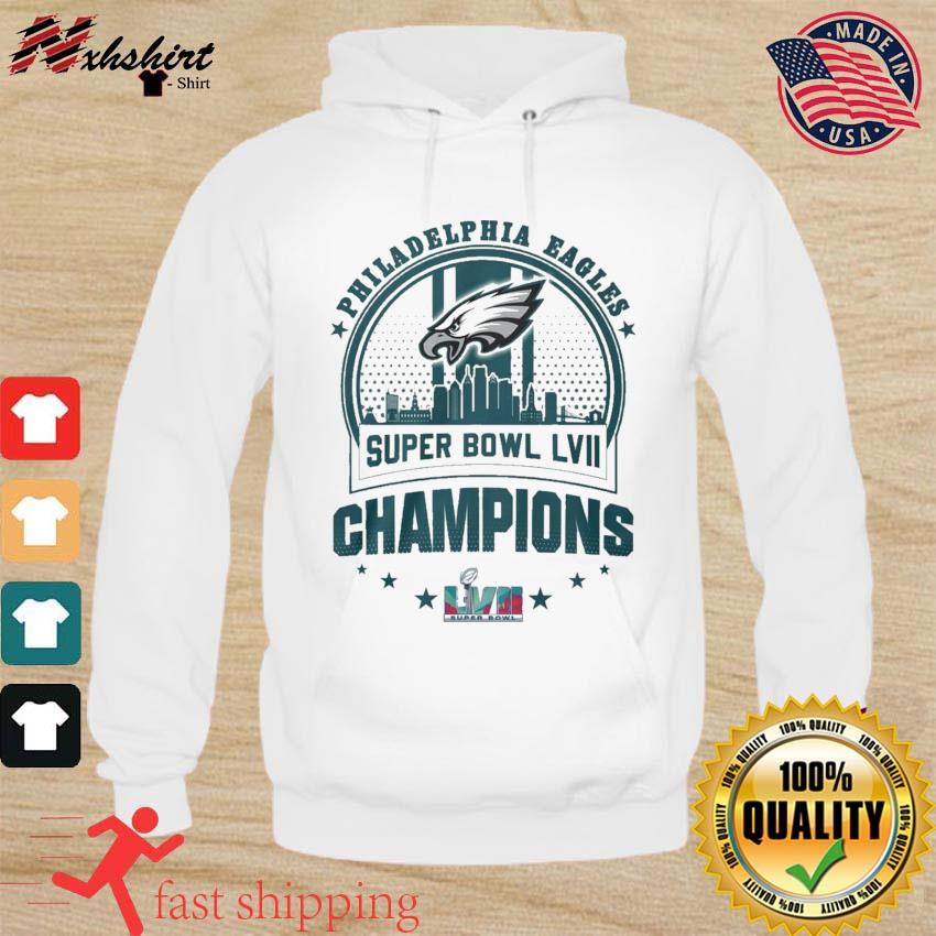 Philadelphia Eagles Skyline 2022-2023 Super Bowl LVII Champions Shirt hoodie