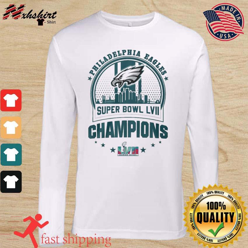 Philadelphia Eagles Skyline 2022-2023 Super Bowl LVII Champions Shirt,  hoodie, sweater, long sleeve and tank top