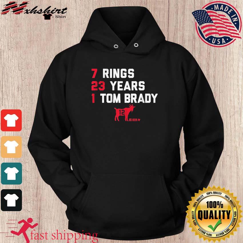 Tom Brady Goat List 2023 Shirt hoodie
