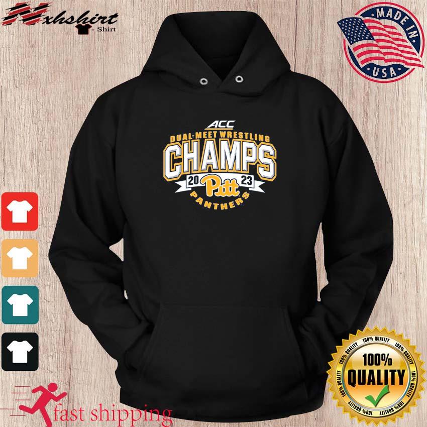 2023 ACC Pitt Dual-Meet Wrestling Champions T-Shirt hoodie