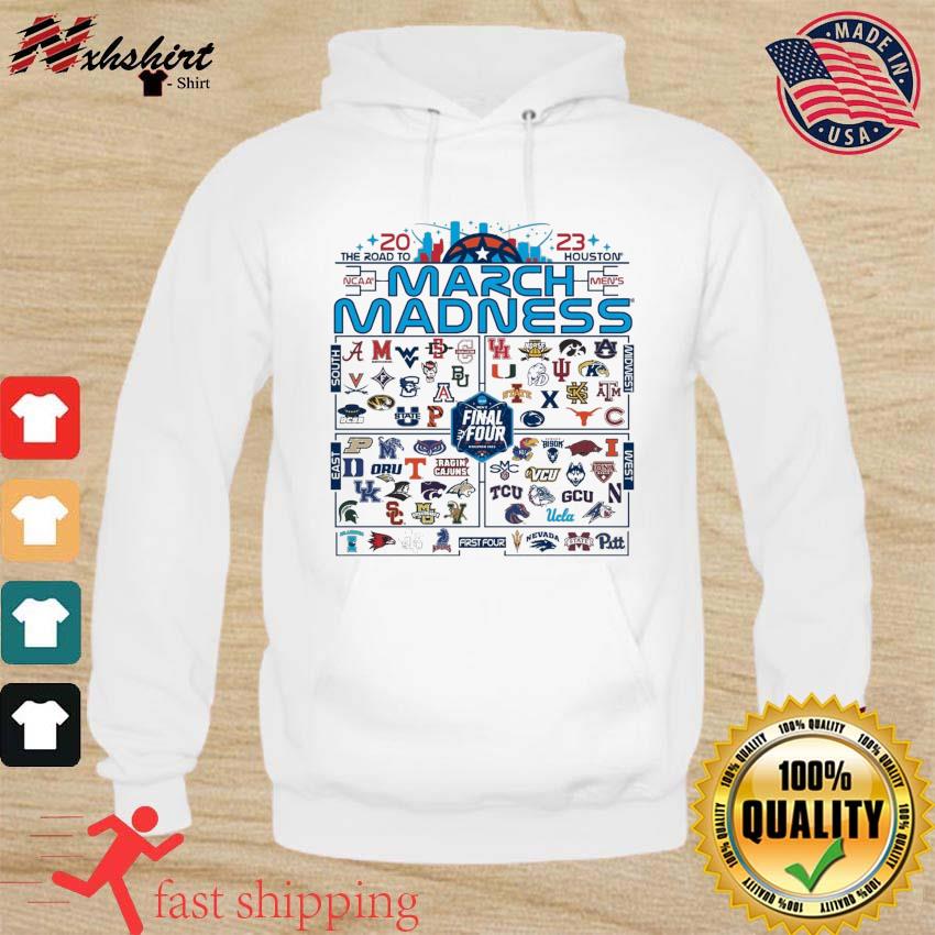 2023 Men's Basketball March Madness Field of 68 Shirt hoodie