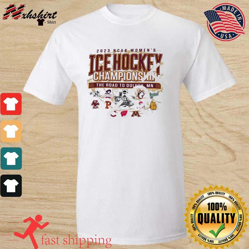 2023 NCAA Women's Ice Hockey Championship shirt