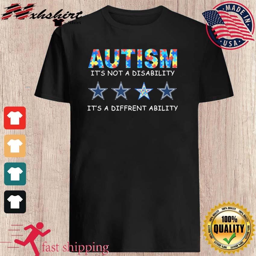 Dallas Cowboys autism it's not a disability it's a different