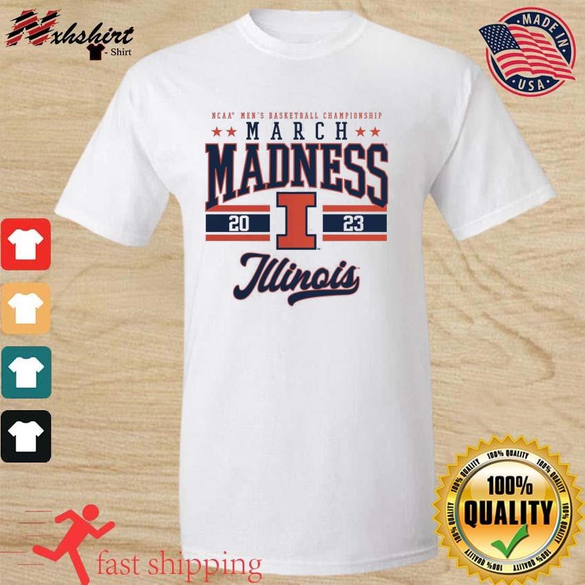Illinois Fighting Illini NCAA Men's Basketball Tournament March Madness 2023 Shirt