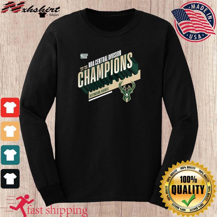 Milwaukee Bucks 2023 NBA Central Division Champions Playoffs shirt, hoodie,  sweater, long sleeve and tank top