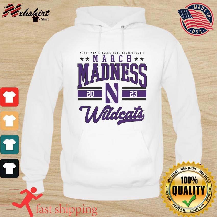 Northwestern Wildcats NCAA Men's Basketball Tournament March Madness 2023 Shirt hoodie.jpg