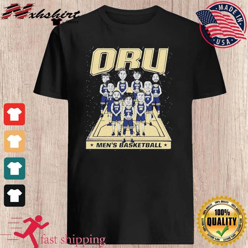 Oral Roberts NCAA Men's Basketball Team Caricatures Shirt