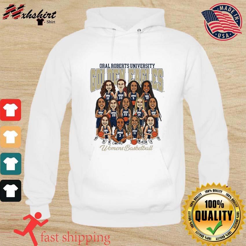 Oral Roberts NCAA Women's Basketball Team Caricatures Shirt hoodie.jpg