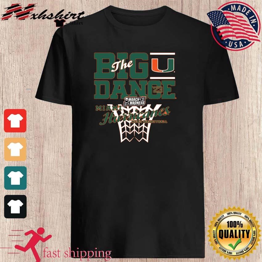 The Big Dance March Madness 2023 Miami Hurricanes Men's Basketball Shirt