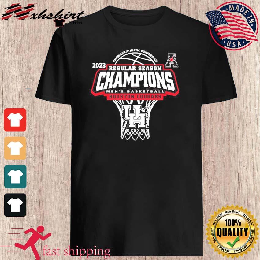 AAC Regular Season 2023 Champions Men’s Basketball Houston Cougars Shirt