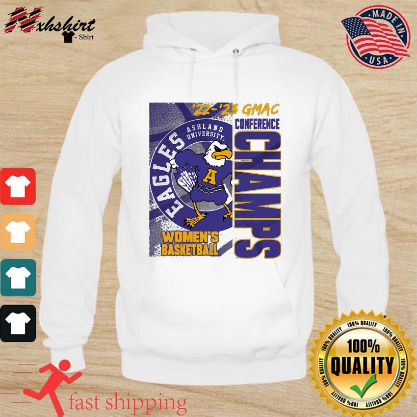 Ashland Eagles Women's Basketball 2022-2023 GMAC Conference Champions Shirt hoodie