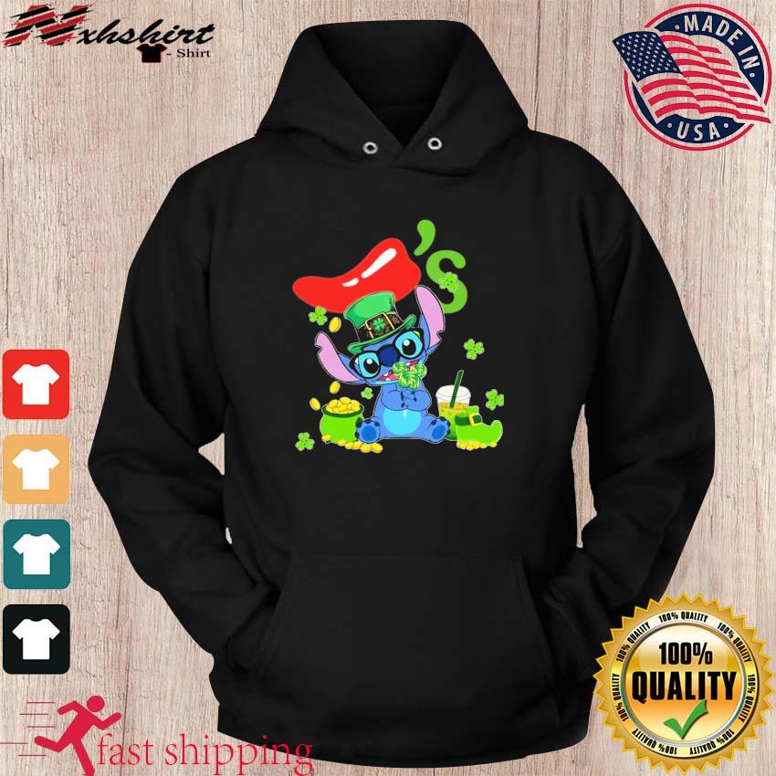 Baby Stitch And Chili's St Patrick's Day Shirt hoodie