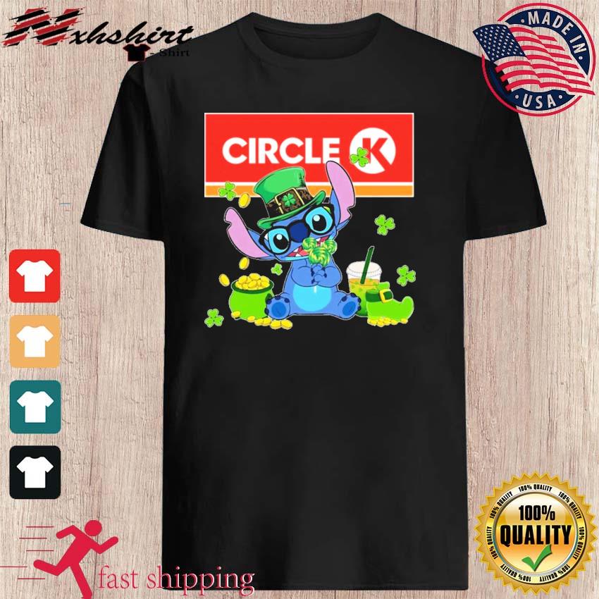 Baby Stitch And Circle K St Patrick's Day Shirt