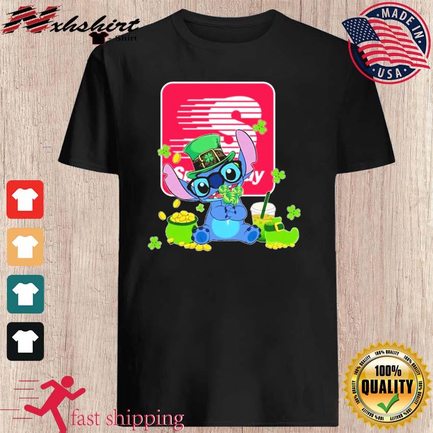Baby Stitch And Speedway St Patrick's Day Shirt