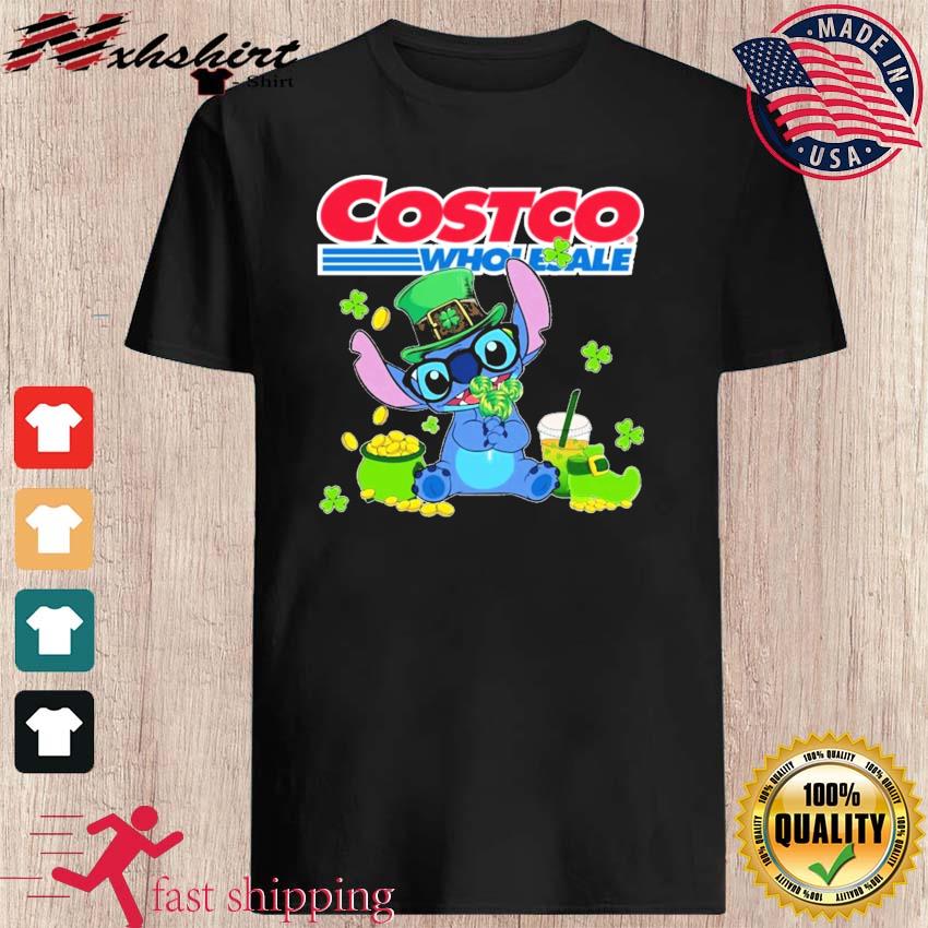 Baby Stitch Costco Wholesale Logo St Patrick's Day Shirt