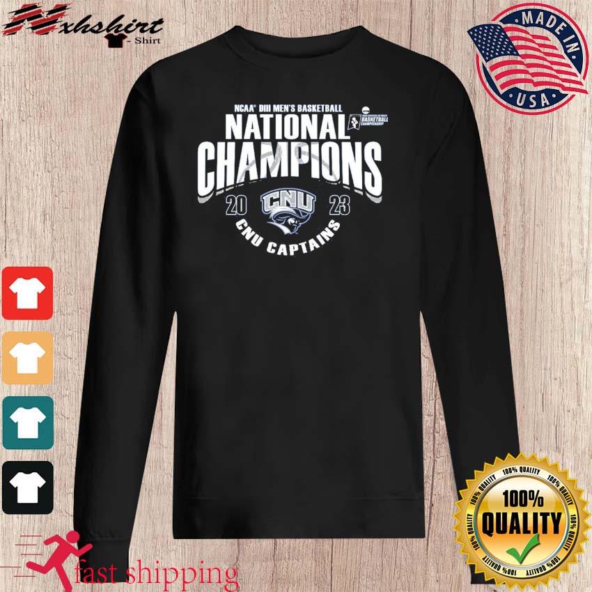 2023 Christopher Newport University Men's Basketball DIII National Champions  shirt, hoodie, sweater, long sleeve and tank top