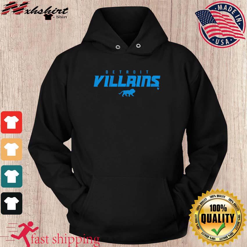 Detroit Villains Detroit Lions Shirt hoodie