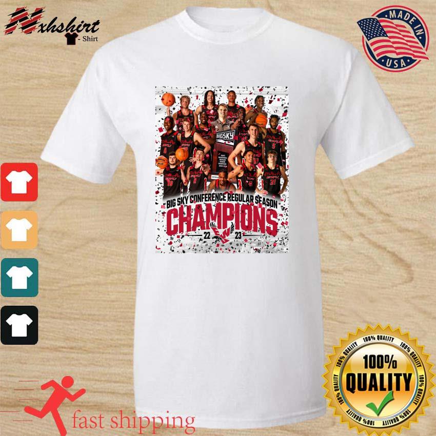 Eastern Wash Men's Basketball 2023 Big Sky Regular Season Champions shirt