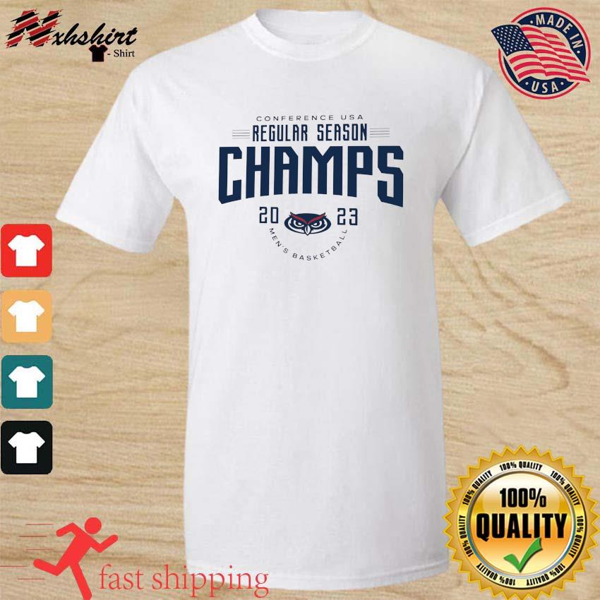 Florida Atlantic Men's Basketball 2023 C-USA Regular Season Champions T-Shirt